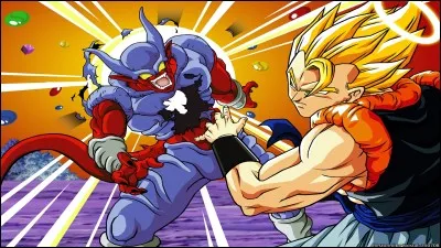 Dans l'OAV "La Fusion", combien de coups Gogeta a-t-il utilisés pour vaincre Janemba ?