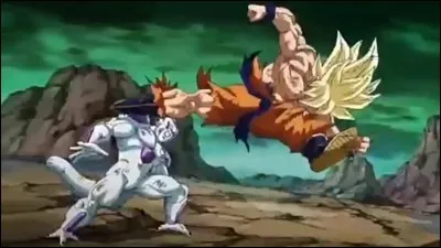 Que fait Goku quand Freezer lui lance sa dernière attaque ?
