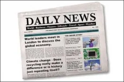 Quel nom d'oiseau désigne aussi un journal ?