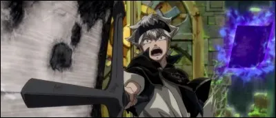 Asta découvre qu'il est capable d'invoquer l'épée Dispelda à partir de son grimoire. Quel est son effet ?