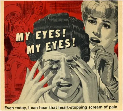 Cet extrait d'une ancienne bande dessinée, rappelle une scène très drôle et beaucoup moins dramatique de la série... ?