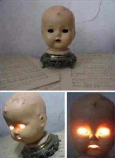 En cas de surplus de vieilles poupées, vous voilà renseignés pour réaliser une superbe lampe de table. A réserver toutefois... ?