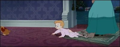 Comment s'appelle le b&eacute;b&eacute; de Jim et Darling, que Lady doit surveiller ?