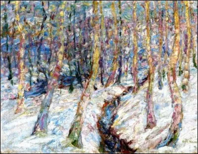 A qui doit-on "La neige" ?