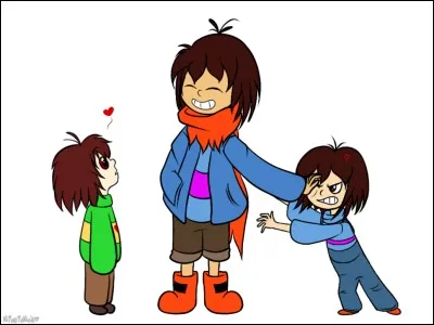 Combien de rayures a Frisk, sur son pull ?