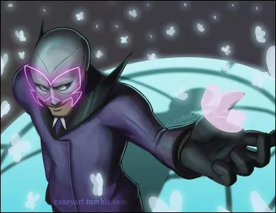 Quel est le nom donné au papillon attrapé ?