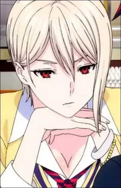 Nakiri Alice est la cousine d'Erina et donc aussi la petite-fille du doyen de l'école. Elle est toujours avec Ryo et sa spécialité est...