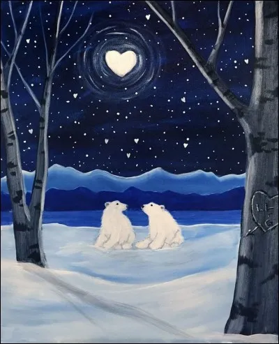 Sous sa fourrure blanche, quelle est la couleur de la peau d'un ours polaire ?