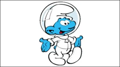 Lui, il est très reconnaissable, c'est le seul astronaute au village...