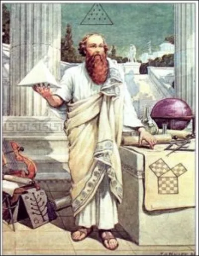 Philosophe, réformateur religieux grec (VIe siècle av. J. -C), un des mathématiciens les plus connus de nos jours. Qui est-il ?
