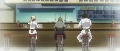 Que disait toujours le sans-abri qui venait fêter le nouvel an avec Ikumatsu-dono et son mari ?