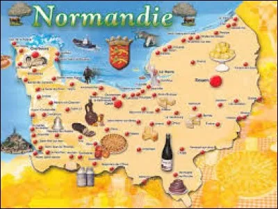 Laquelle de ces images ne fait pas référence à la Normandie ?