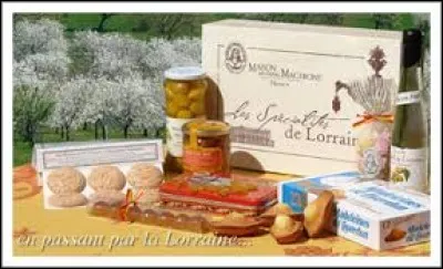 Laquelle de ces 4 spécialités n'est pas de Lorraine ?