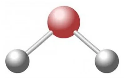 Quelle est la formule chimique de l'eau ?