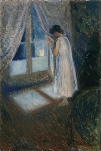 Cette fille près de la fenêtre a-t-elle été représentée par Edvard Munch ?