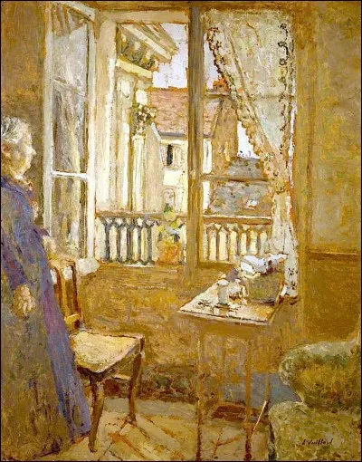 Qui a représenté "La fenêtre ouverte" ?