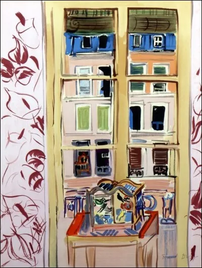 Qui a peint "Fenêtre sur rue" ?