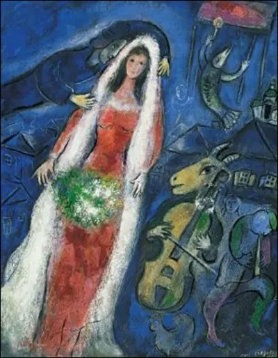 Peinture de Marc Chagall, pleine de fraîcheur et de naïveté", quel est son titre ?