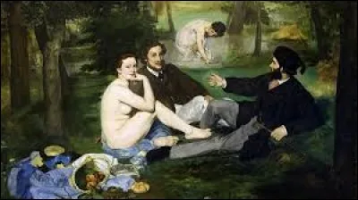 Toile célèbre d'Edouard Manet, quel est son titre ?