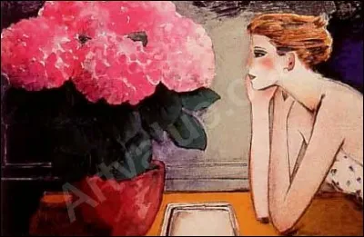 Qui a peint "Les hortensias" ?