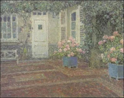 Qui a peint "Les hortensias" ?