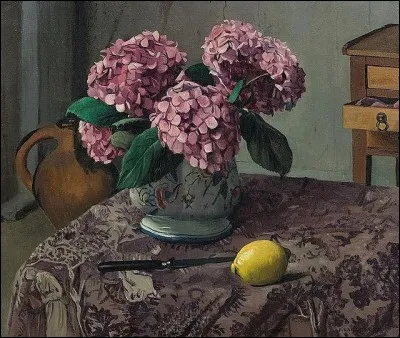 Qui a peint "Hortensia et citron" ?