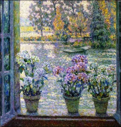 Qui a peint "Hortensias" ?