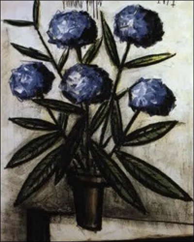 Qui a peint "Hortensias bleus" ?