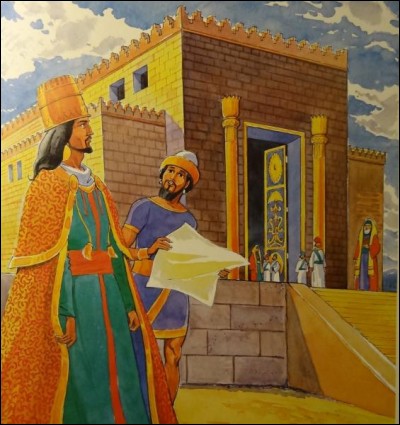 Grand architecte de Tyr, constructeur du temple de Salomon. Qui est-il ?