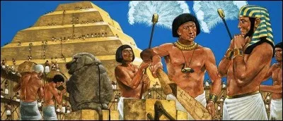Immense génie de l'Égypte antique, premier à élaborer la première pyramide pour le pharaon Djoser. Qui est-il ?