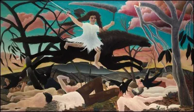 A quel peintre doit-on cette toile intitulée "La Guerre" ?