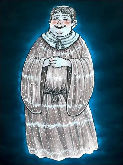 De quelle maison le Moine gras est-il le fantôme ?