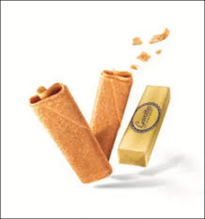 On termine avec les crêpes dentelles, qui sont une spécialité de la région ...