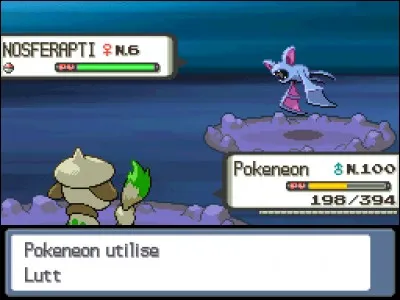 Lorsqu'un Pokémon n'a plus de PP (points de pouvoir) il est automatiquement mis hors-jeu .