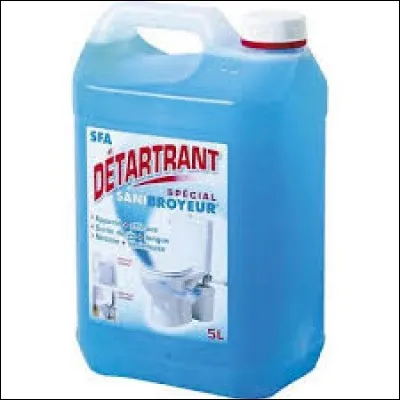 Quel est le '' PH '' du produit intitul&eacute; '' D&eacute;tartrant '' ?