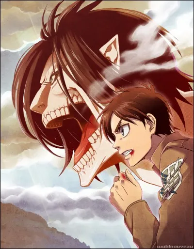 Eren se transforme en Titan sans le vouloir en ramassant un objet. Lequel ?