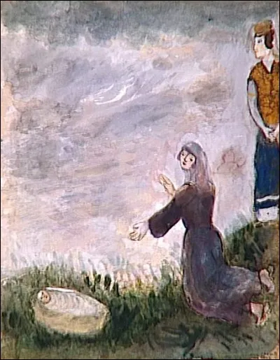 Qui a représenté Moïse sauvé des eaux" ?