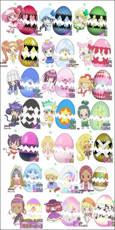 Qui sont les Shugo Chara d'Amu ?
