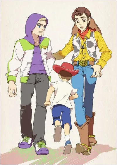 Dans quel film pouvons-nous voir ces personnages ?