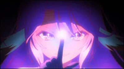 Quel mot, appris grâce à Sora, Jibril a-t-il utilisé dans le duel contre les blancs ?