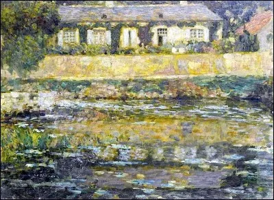 Qui a peint "La maison au bord de l'eau" ?