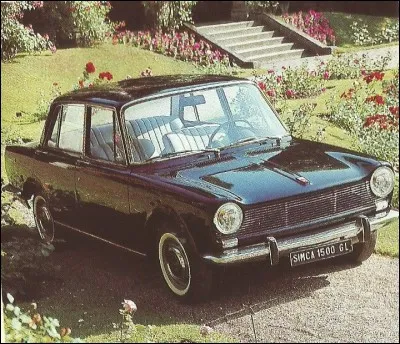 Cette Simca de 1964 est de type...