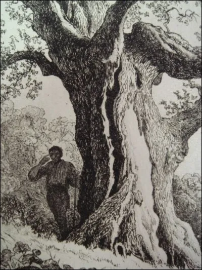 Procédé de gravure en taille-douce sur une plaque métallique à l'aide d'un mordant chimique.