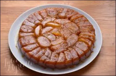 Avec quel fruit est faite la tarte tatin ?