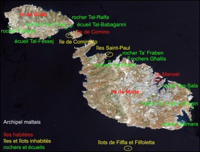 Combien d'îles l'archipel maltais compte-t-il ?