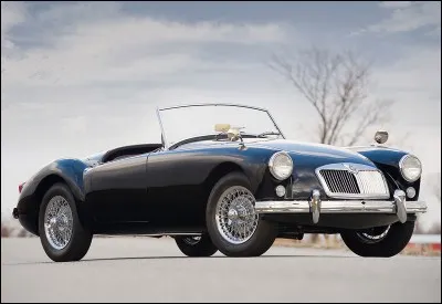 Quel est le modèle de cette MG de 1957 ?
