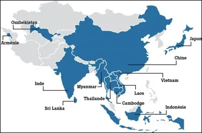 Dans quel continent est situé le Mexique ?