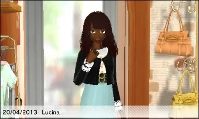 Cette femme travaille au salon de maquillage. Qui est-ce ?