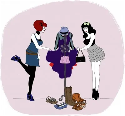 Je vais acheter des fringues ce mercredi pour enrichir ma garde-robe.