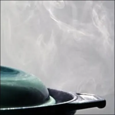 Sur cette image, quel est l'état de l'eau ?